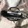 Black Wicker Bag