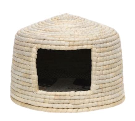 High Wicker Basket for Cats
