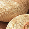 Large Rattan Pouf