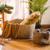 Oval Wicker Laundry Basket