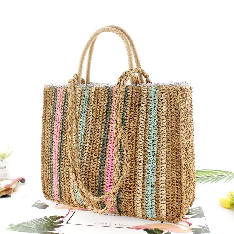 Rattan Straw Handbag