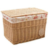 Rectangular Wicker Laundry Basket