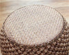 Small Wicker Pouf