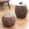 Small Wicker Pouf