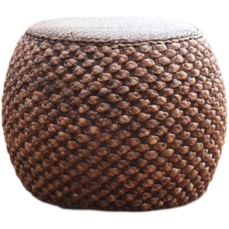 Small Wicker Pouf