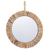 Wicker Bathroom Mirror