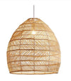 Wicker Lampshade Lamp