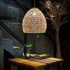 Wicker Lampshade Lamp