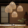 Wicker Lampshade Lamp